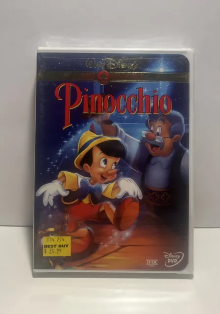 Walt Disney Pinocchio Gold Classic Collection DVD Special Features NEW - SEALED
