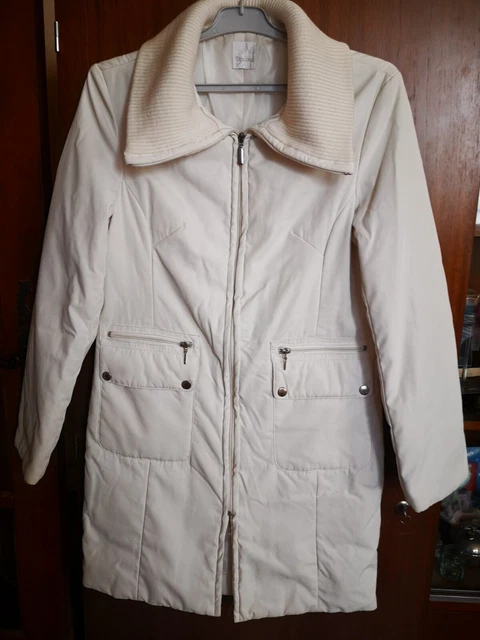 Veste Blanche Manches Longues Camaïeu - Taille 36, Occasion En Très Bon état, Style Décontracté
