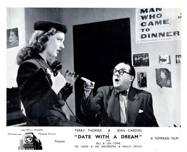 Date With A Dream Original Front of House Lobby Card 1948 Jeannie Carson