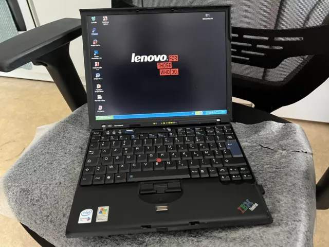 LENOVO IBM THINKPAD X60 Windows XP SP3 Pro Original / iDeal Diag ...