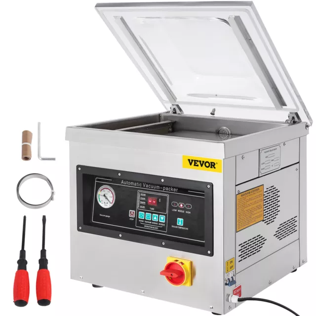 Chamber Vacuum Sealer DZ-400/2F Automatic Food Sealing Packing Machine 220V