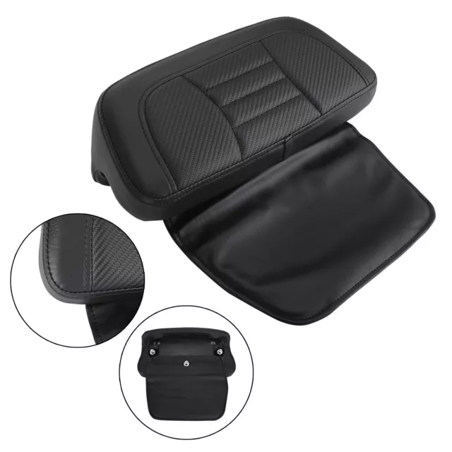 Chopped Pack Trunk Backrest Pad fit for Tour Pak Touring FL Road Glide 2014-Up~