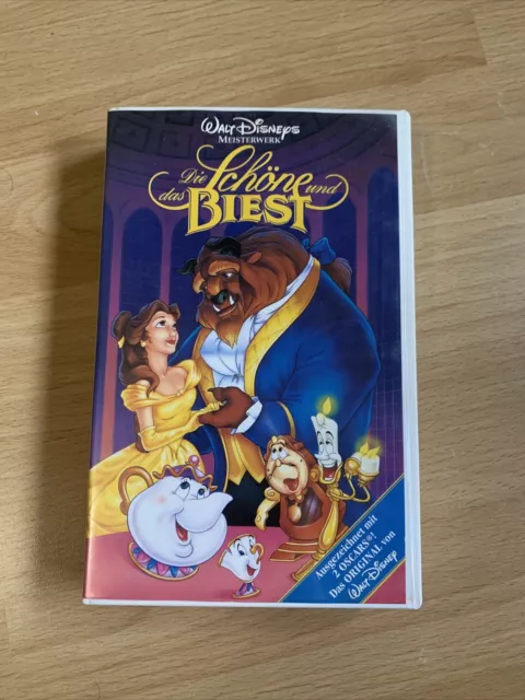 Walt Disney Die Schöne und das Biest VHS Kassette