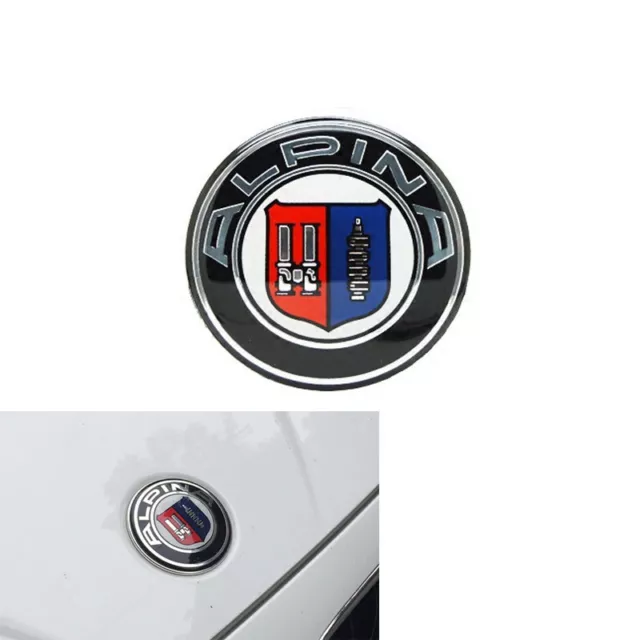 Insigne avant Logo Alpina 82mm pour BMW série 1 3 5 7 M3 M6 Z3 Z4 X1 X3 X5 X6