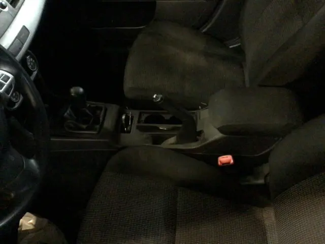 Used Front Lower Center Console fits: 2011 Mitsubishi Lancer floor w/armrest Fro