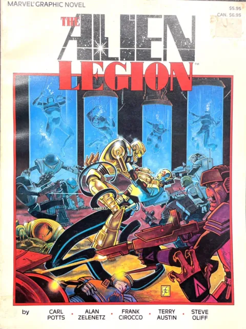 Marvel Graphic Novel: The Alien Legion — A Grey Day to Die - Vol 1  Jan. 1986