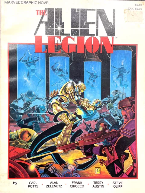 Marvel Graphic Novel: The Alien Legion — A Grey Day to Die - Vol 1  Jan. 1986