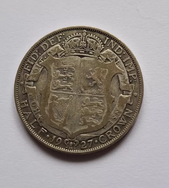 George V 1927 Half Crown