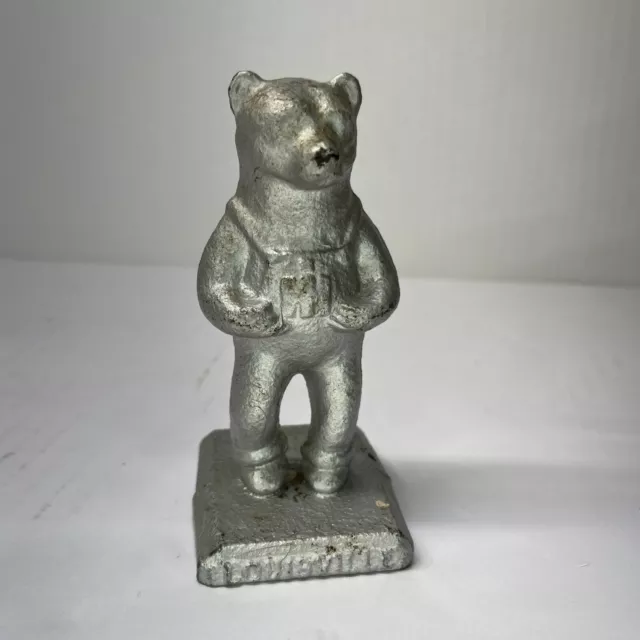 VINTAGE cast iron International Harvester IH BEAR LOUISVILLE KY