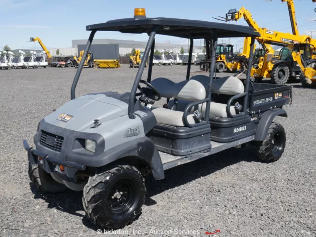 2018 Club Car CARRYALL 1700D 4WD Diesel Utility Equipment Dump Cart UTV bidadoo