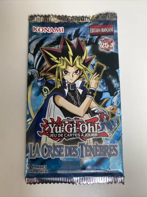 Yu-Gi-Oh! Booster de 9 cartes : La Crise des Ténèbres 25 ans DCR