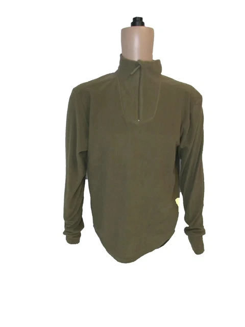 Haut Thermique Manches Longues Armée Britannique Vert Olive - Authentique, D'occasion, Toutes Tailles, époque Post-1945