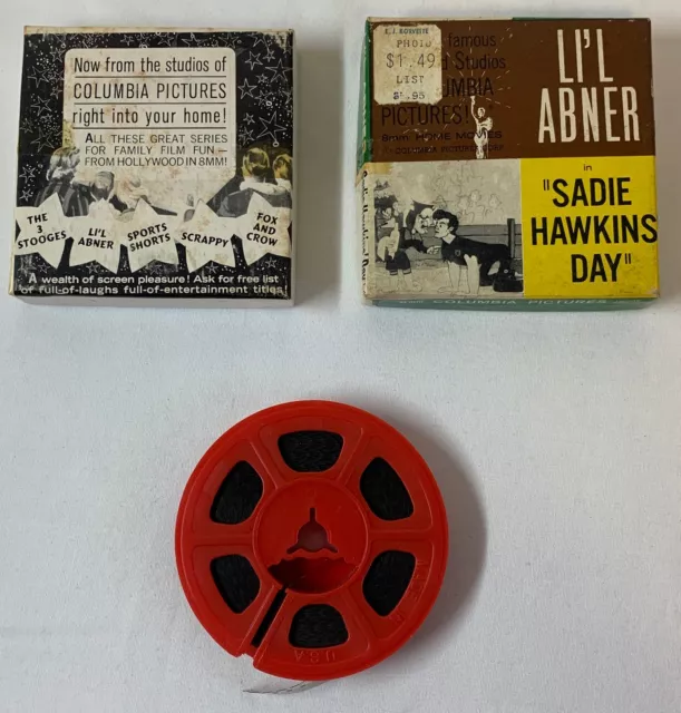 Li'l Abner SADIE HAWKINS DAY 8mm cartoon film