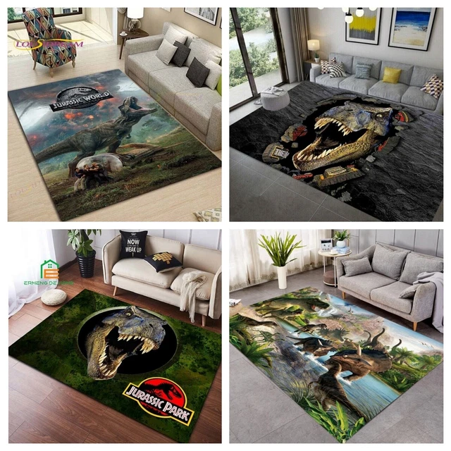 Tappeto bambini tappetini 3D dinosauro tappeto tappetino zerbino decorazione
