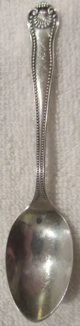 Newport Shell Frank Smith Sterling Silver Demitasse Spoon Master Salt