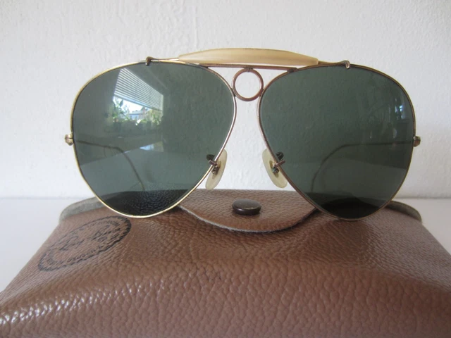 Ray-Ban Sonnenbrille Aviator / Shooter B&L Größe 62#14 