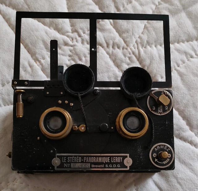 ***  Appareil Photo Le Stereo Panoramique Leroy  *  Format 6X13 * N° 10434 ***