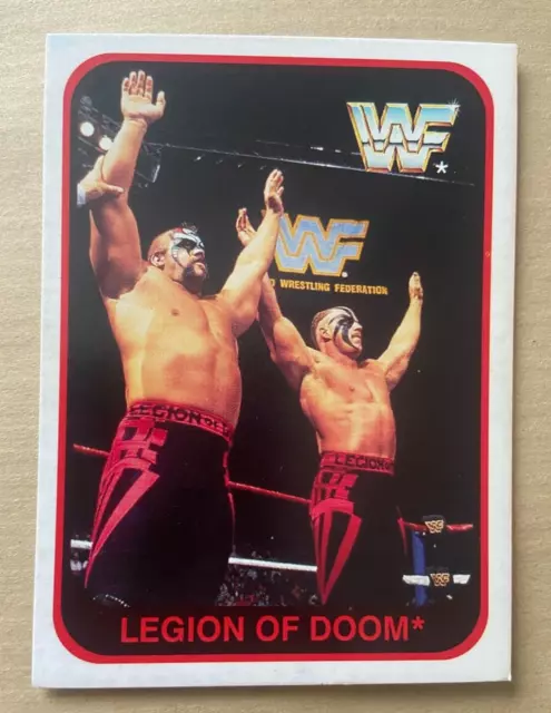 WWF WWE Merlin 1991 - Legion of Doom Wrestling Trading Card 79 English