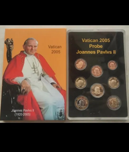 Moneda Conmemorativa Vaticano 2005 Limited Edtion Juan Pablo II Prueba Probe*