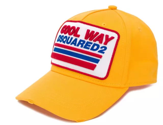 DSQUARED2 Fresco Way Bordada Logo Gorra de Béisbol Sombrero baseball cap