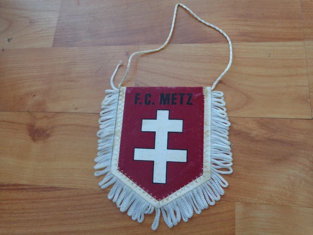FC Metz fanion vintage football foot pennant