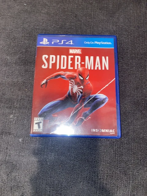 Marvel's Spider-Man (PlayStation 4, 2018) Disc ,Case - Excellent