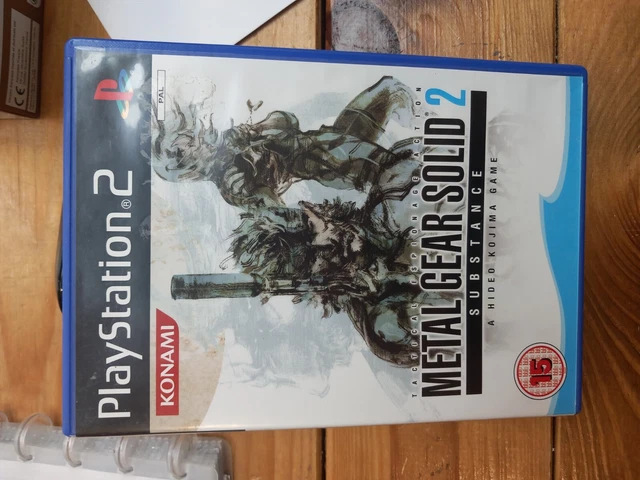 Metal Gear Solid 2 Substance - PS2 - UK Version - Neuf Sous Blister