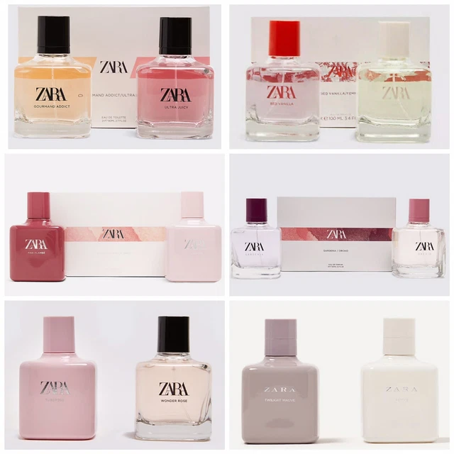 Zara perfume women's red vanilla clearance