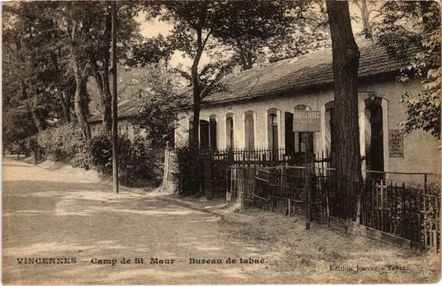 CPA AK Vincennes Camp de St.Maur, Tobacco Office FRANCE (1283218)