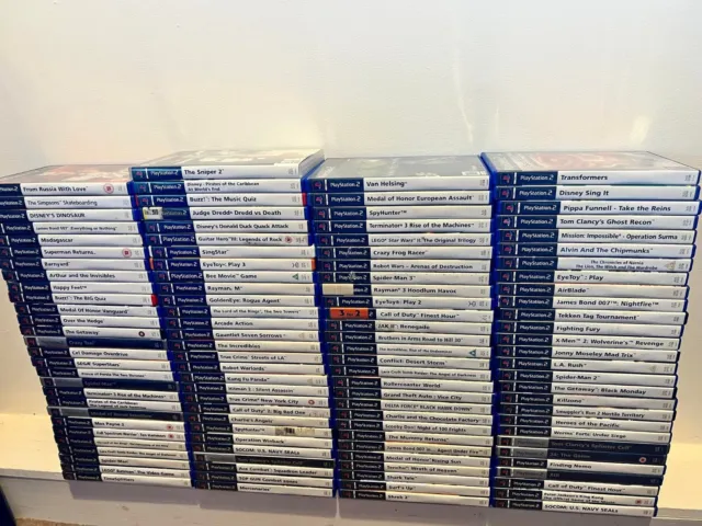 Pacchetto PlayStation 2 (PS2) 1 - A-D - PAL - scegli le tue opzioni