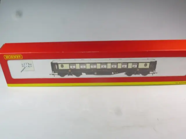 Hornby Ferrocarril Oo Calibre Pullman 3rd Clase Salón Coche No 34 Menta En Vnm