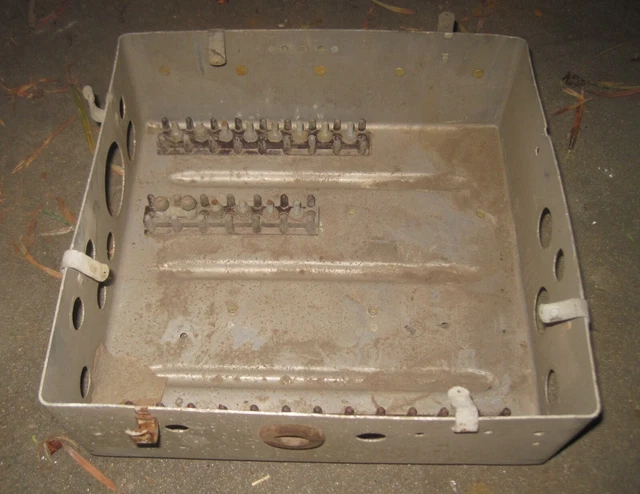 Aluminum Junction Box Chassis from Aircraft Post-WWII Era