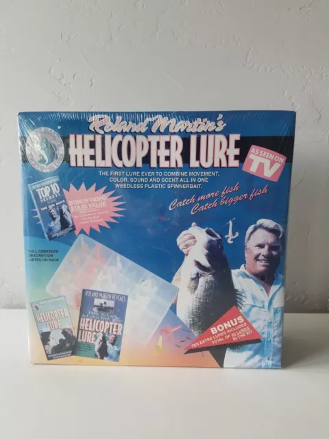 ROLAND MARTIN HELICOPTER Lure & Top 10 Secrets Fishing VHS Factory Sealed  (2X) $14.98 - PicClick