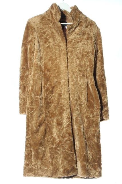 Manteau De Fourrure Fransa Dames - Taille 36 EU - Brun Sable/jaune - Style Décontracté - Occasion Bon état