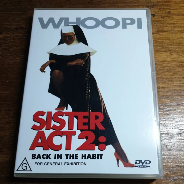 SISTER ACT 2 Back in the Habit DVD Whoopi Goldberg R4 FREE POST £6.18 ...
