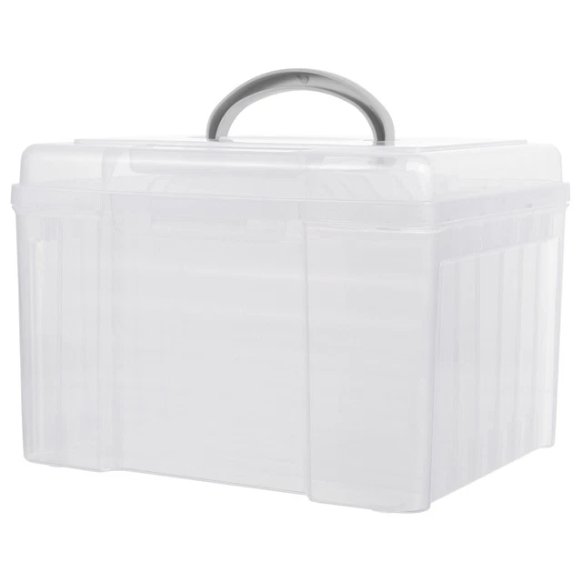 Organizador de fotos caja de almacenamiento para álbumes de colección caja de almacenamiento caja de fotos