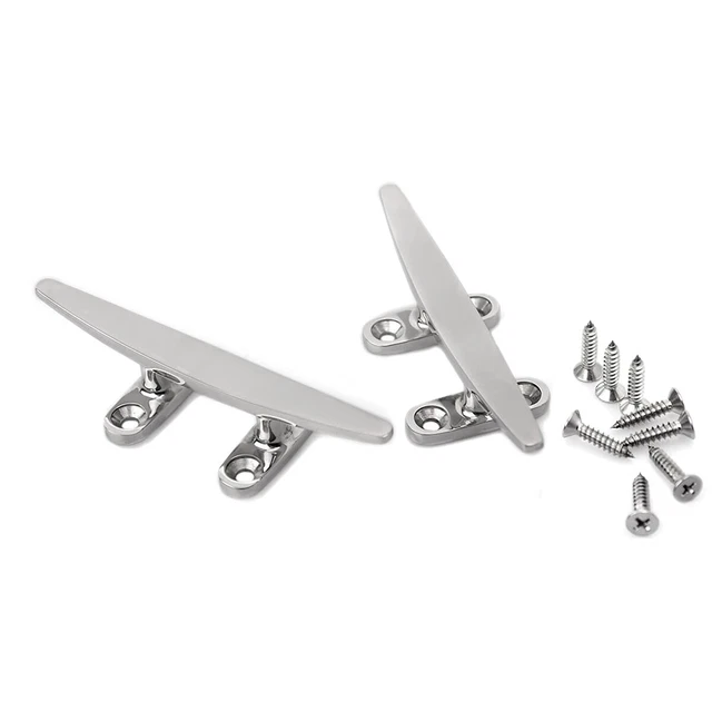 Boat Cleats 5 Inch Open Base Cleat,Boat Cleat 316 Stainless Steel Heav...