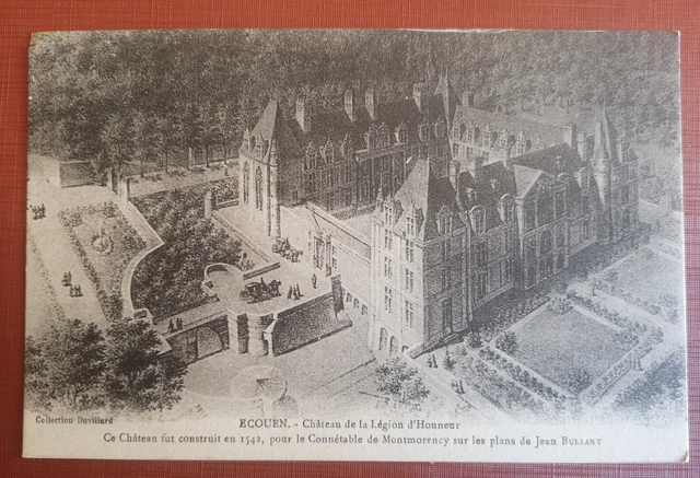 Cpa - 95 - Ecouen - Le Chateau De La Legion D Honneur