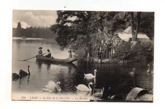 69 - CPA - Lyon - The Park Of La Head Gold - La Buvette (A2401)