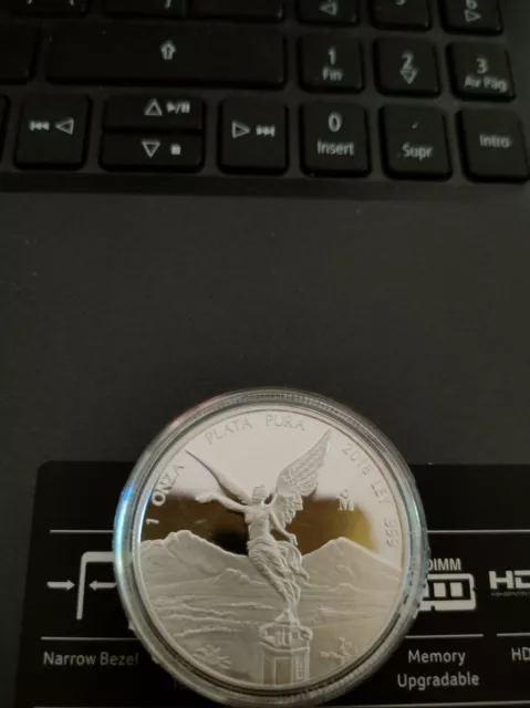 moneda 1 onza de plata