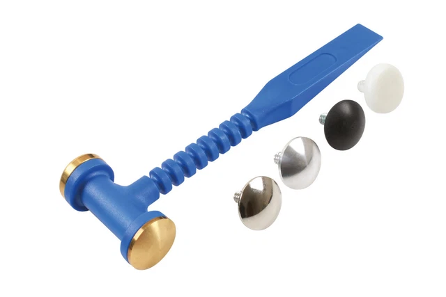 Mini Précision Marteau Set 6 Variés Têtes Et Pince Barre Poignée pour Bord Corps
