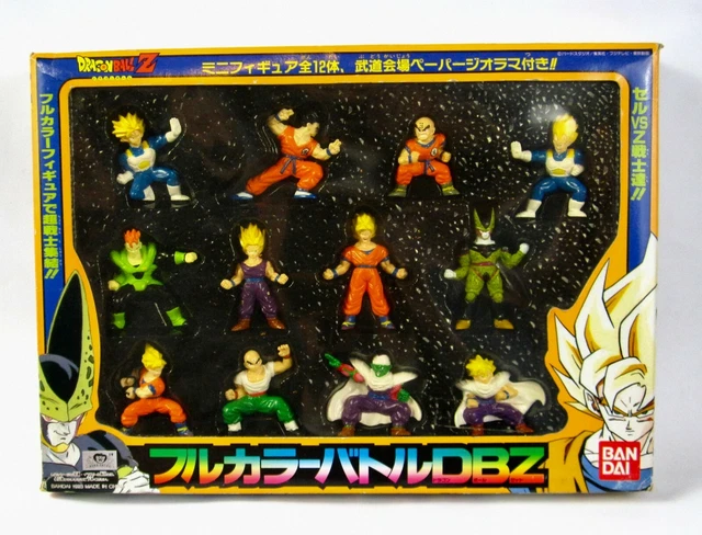 DRAGON BALL Z FULL COLOR BATTLE Figures Part.1 CELL GAME 1993 Bandai ...