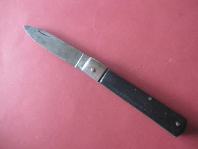 S. P. SCARPERIA - altes italienisches Taschenmesser - Hirtenmesser - Schwarz