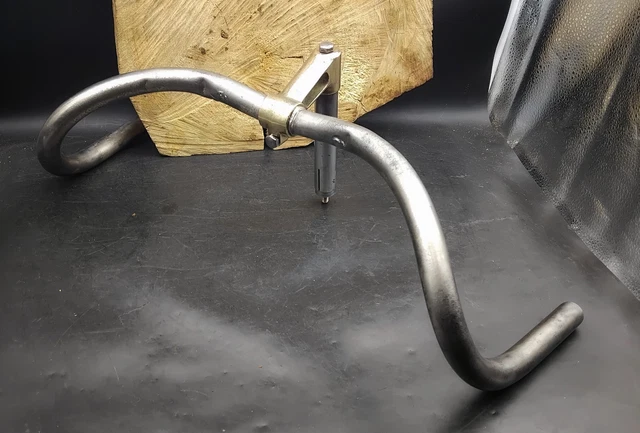 POTENCE DE VÉLO duralumin 40's (no philippe ava guidon vélo peugeot caminade) EUR 60,00