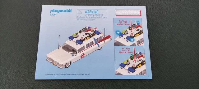 Playmobil 9220, Ghosbusters Ecto 1, NUR DAS ANLEITUNGSHEFT