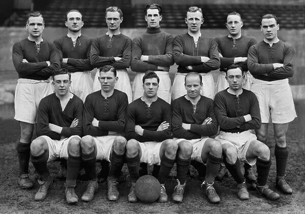 Arsenal Football Team Photo 1927-28 Season