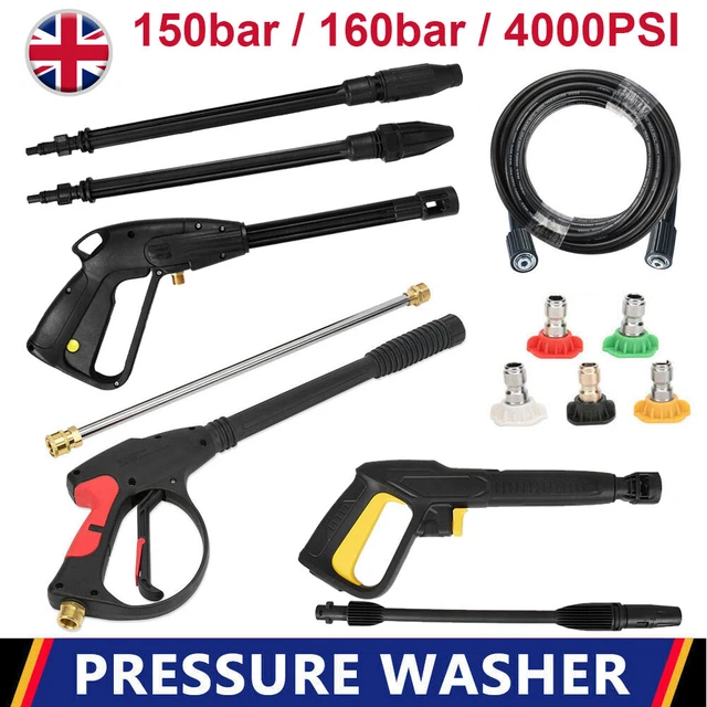 HIGH PRESSURE WASHER Cleaner Gun Turbo Nozzle Washing Hose Kit For Car