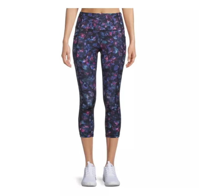 AVIA WOMENS CAPRI Style Leggings, Yoga/Exercise/Pilates Pants - Size M -  EUC $9.34 - PicClick