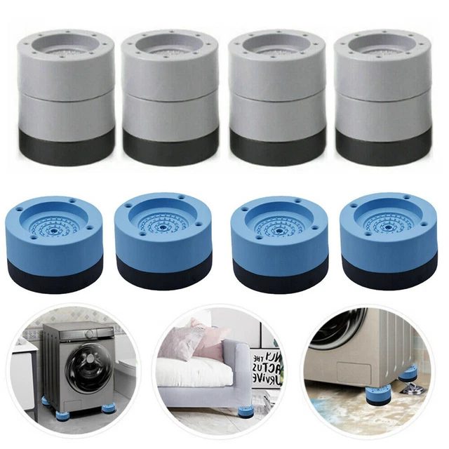 4PCS ANTI VIBRATION Washing Machine Support AntiSlip Rubber Feet Pads