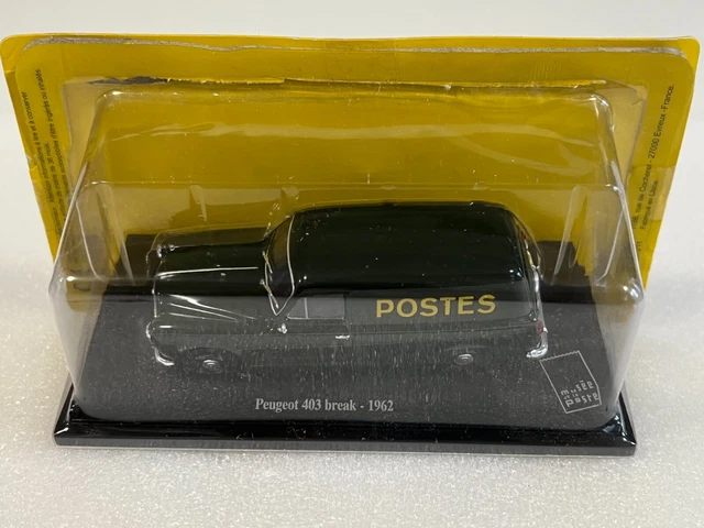 ATLAS UNIVERSAL HOBBIES NOREV Peugeot 403 Break 1962 Postes Musée La Poste 1/43